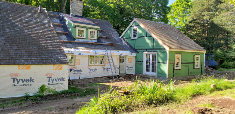 During the Remodeling process of this historic home originally built in 1790